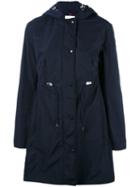 Moncler Anthemis Coat, Women's, Size: 0, Blue, Nylon