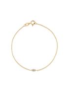 Wouters & Hendrix Gold Baguette 18kt Gold Diamond Bracelet - Metallic