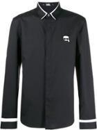 Karl Lagerfeld Ikonik Logo Shirt - Black