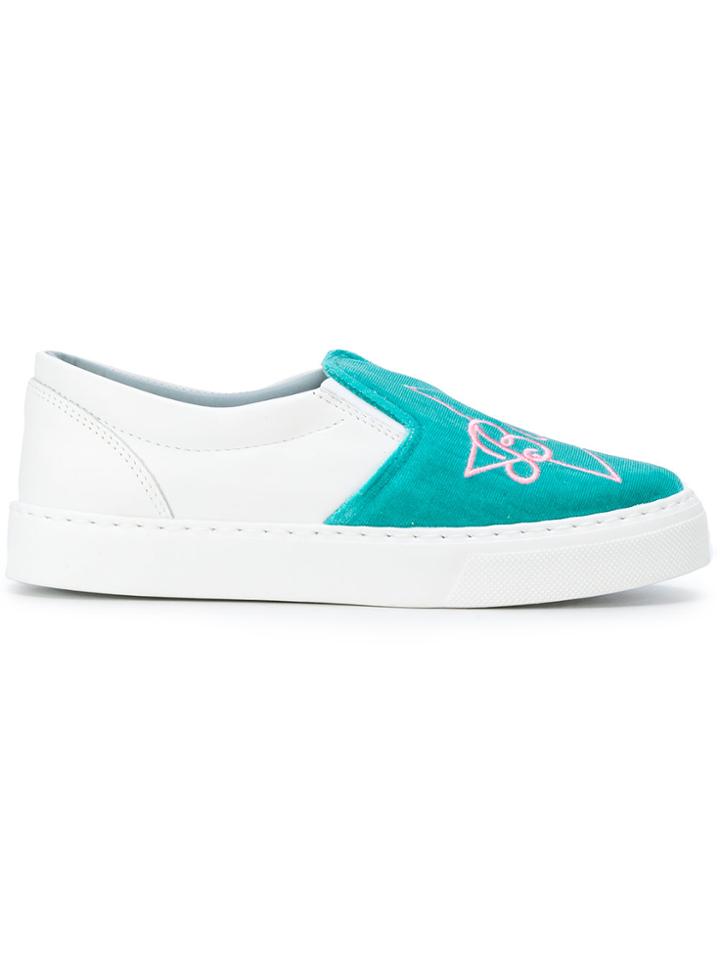 Chiara Ferragni Candy Street Baby Girl Sneakers - White