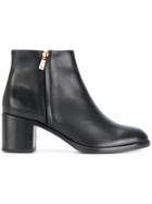 Fratelli Rossetti Zipped Ankle Boots - Black