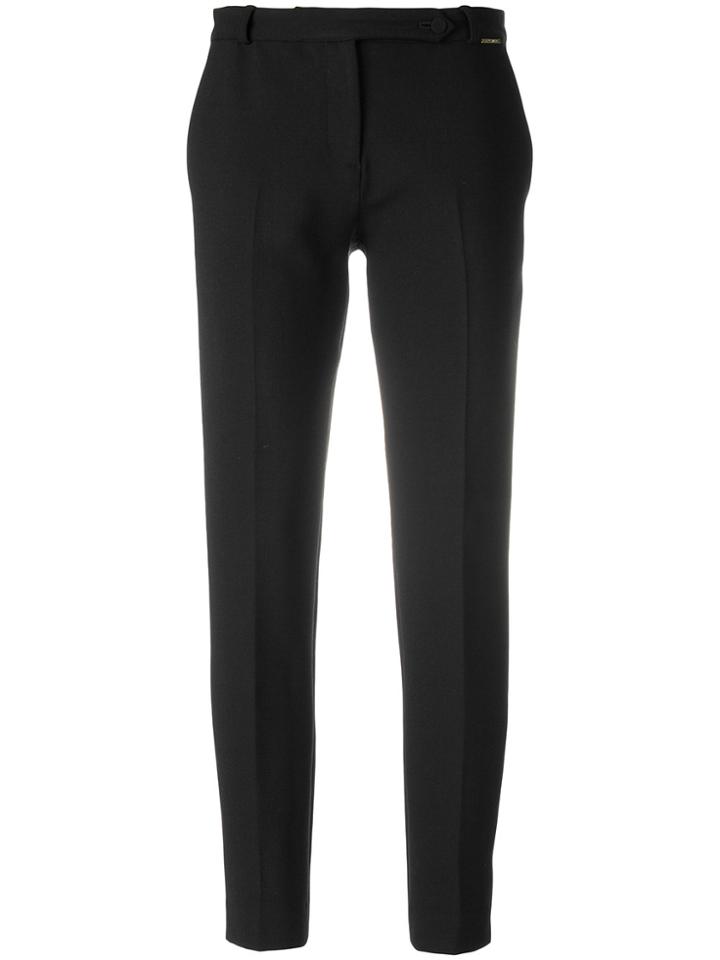 Styland Slim-fit Trousers - Black