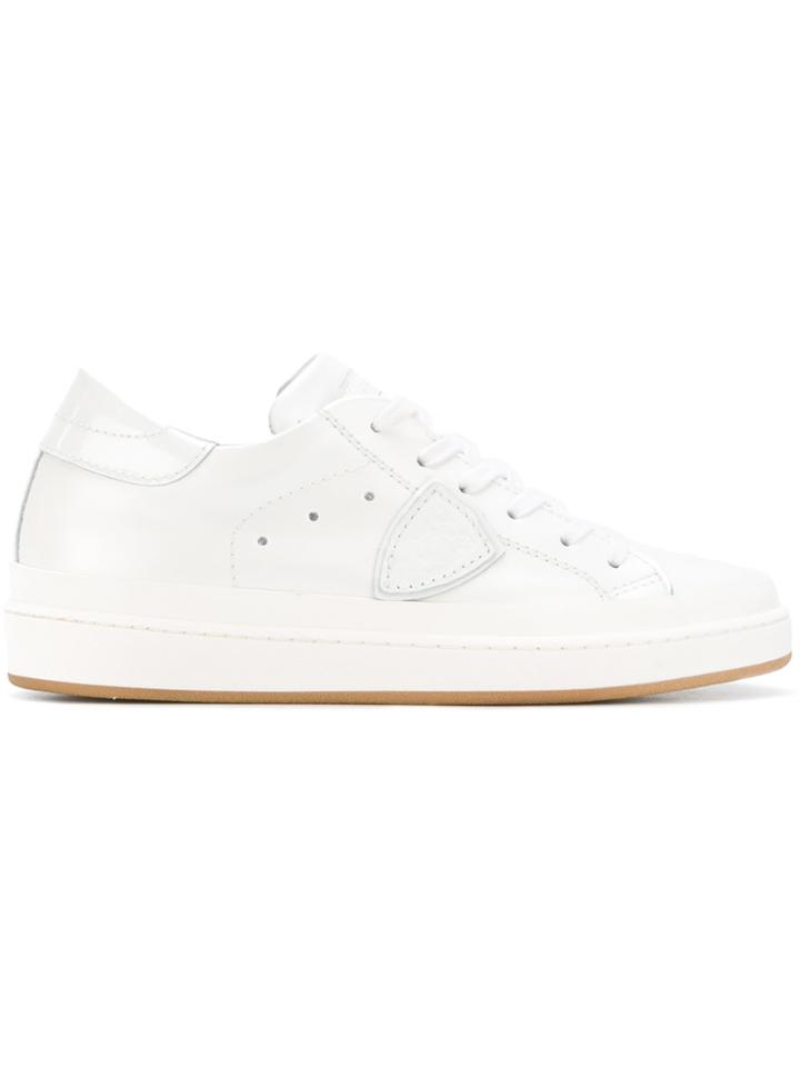 Philippe Model Lateral Patch Sneakers - White