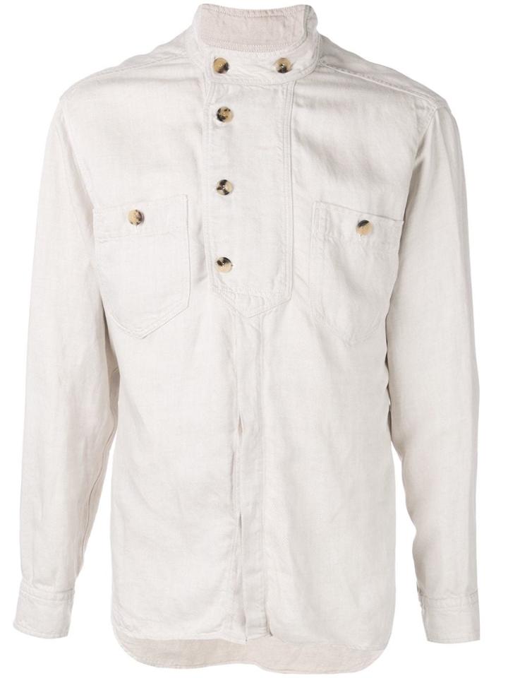 Isabel Marant Button Collar Shirt - White
