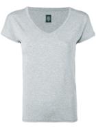 Eleventy - Scoop Neck T-shirt - Women - Spandex/elastane/modal - M, Grey, Spandex/elastane/modal