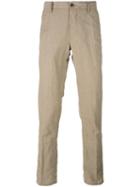 Incotex - Wrinkled Slim Trousers - Men - Linen/flax/wool - 31, Nude/neutrals, Linen/flax/wool