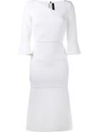 Roland Mouret 'dagnall' Mid-calf Dress