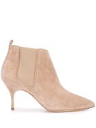 Manolo Blahnik Dildi Ankle Boots - Brown