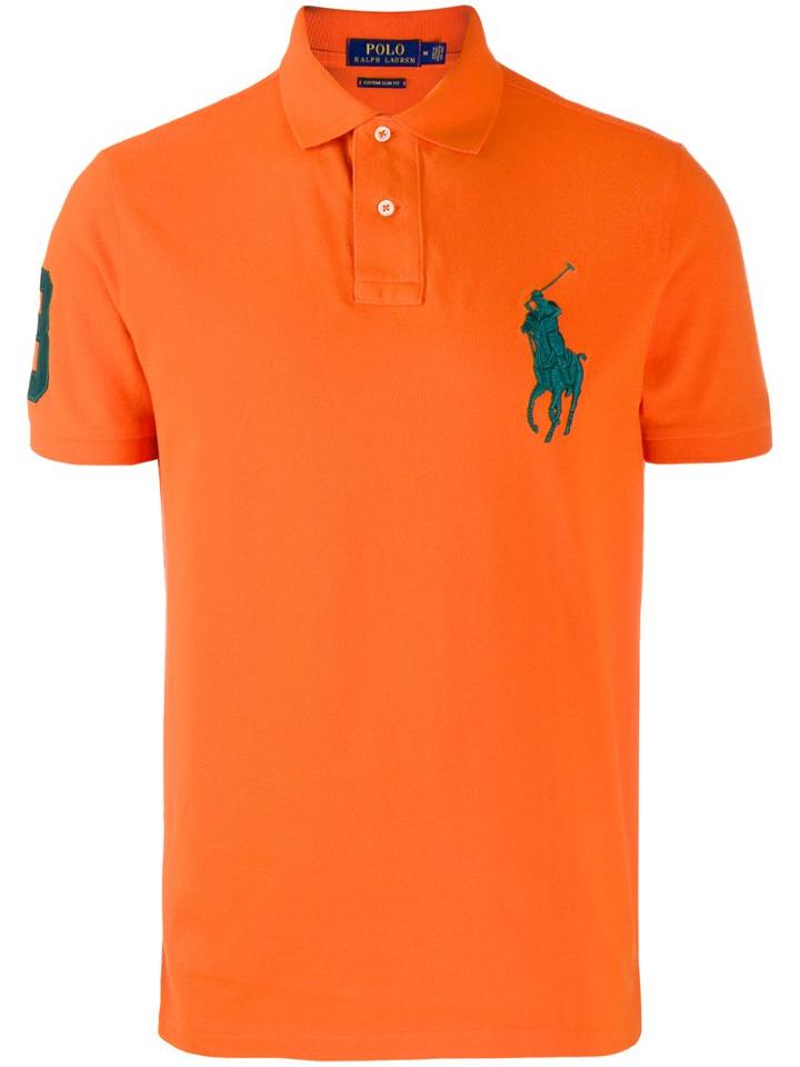 Polo Ralph Lauren Short Sleeved Polo Shirt - Orange