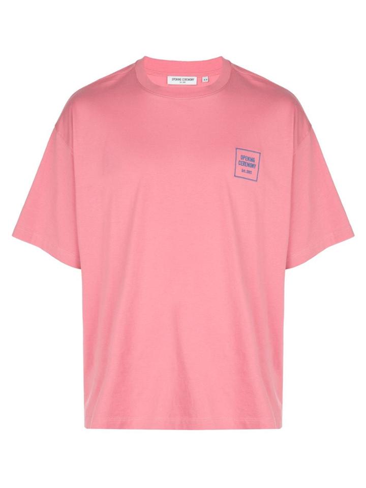 Opening Ceremony Mini Box Logo T-shirt - Pink