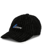 We11done Corduroy Baseball Cap - Black