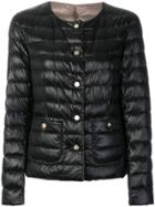 Herno Reversible Slim Fit Padded Jacket - Black