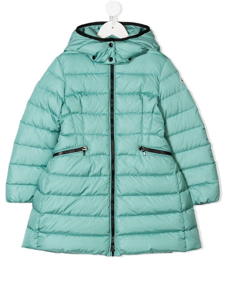 Moncler Kids Padded Coat - Green