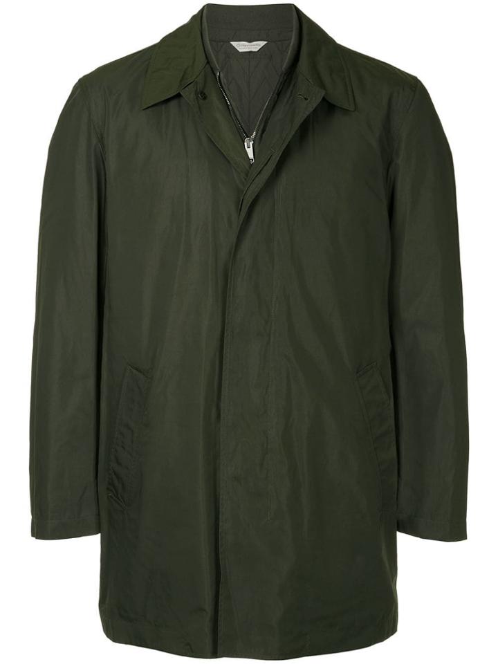 Gieves & Hawkes Mid-length Shirt Jacket - Green