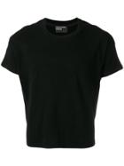 Enfants Riches Déprimés Cropped Length Reverse Printed T-shirt - Black