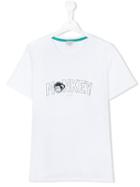 Paul Smith Junior - Monkey Print T-shirt - Kids - Cotton - 14 Yrs, White