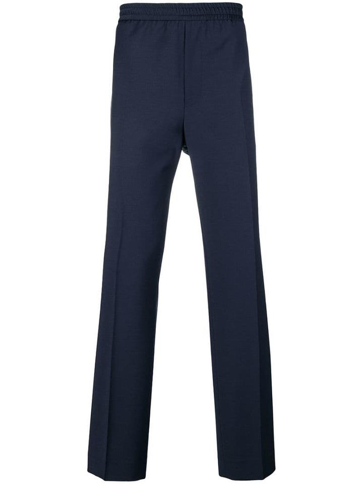 Golden Goose Elasticated Pleated Pants - Blue