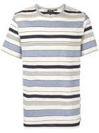 A.p.c. Striped Robert T-shirt - Blue