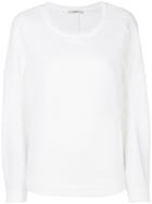 Odeeh Boxy Sweatshirt - White