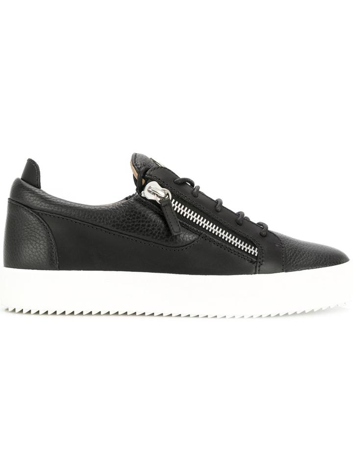 Giuseppe Zanotti Design The Signature Sneakers - Black