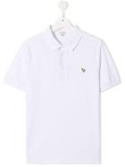 Paul Smith Junior Zebra Crest T-shirt - White