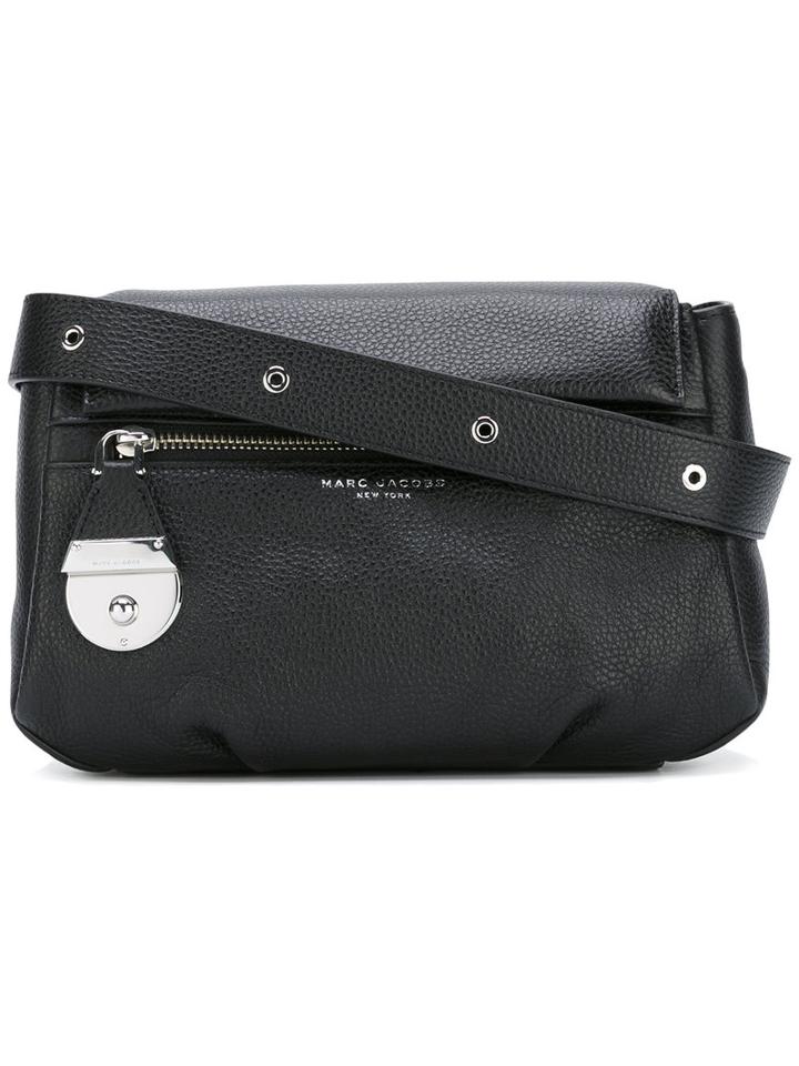 Marc Jacobs - Eyelet Strap Crossbody Bag - Women - Calf Leather - One Size, Black, Calf Leather