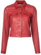 Tomas Maier Cropped Jacket - Red