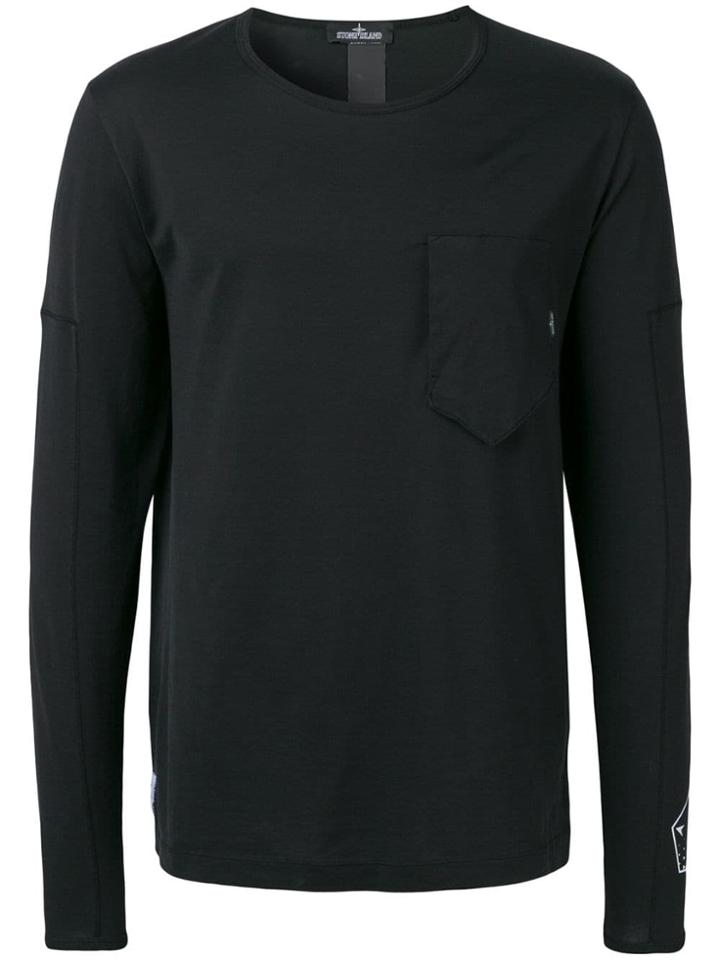 Stone Island Shadow Project Rear Print T-shirt - Black