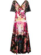 Dolce & Gabbana Floral Maxi Dress - Pink