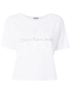 Calvin Klein Jeans Classic Short Sleeved T-shirt - White