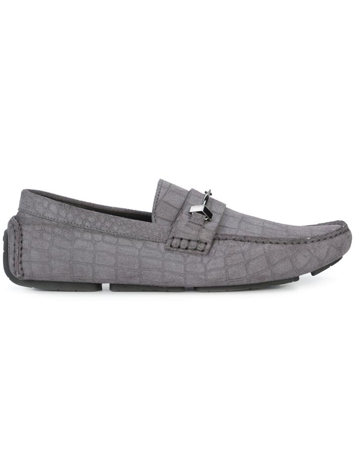 Jimmy Choo Brewer Driving Shoes - Grey
