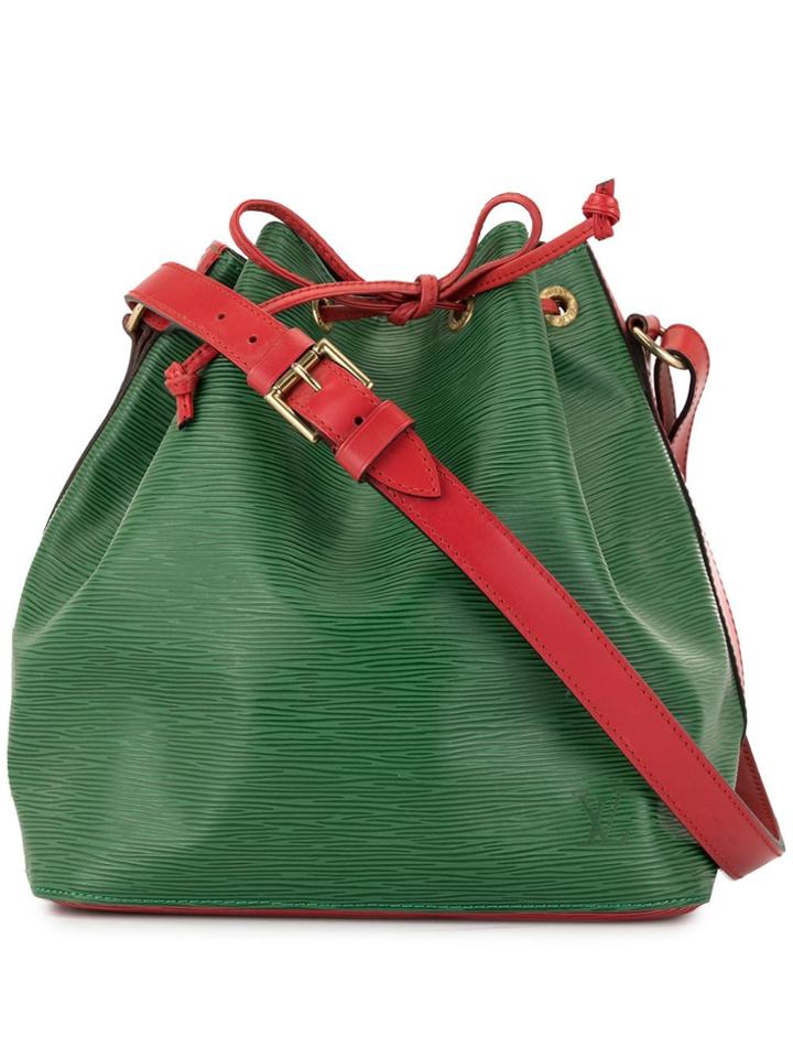 Louis Vuitton Pre-owned Petit Noe Drawstring Shoulder Bag - Green