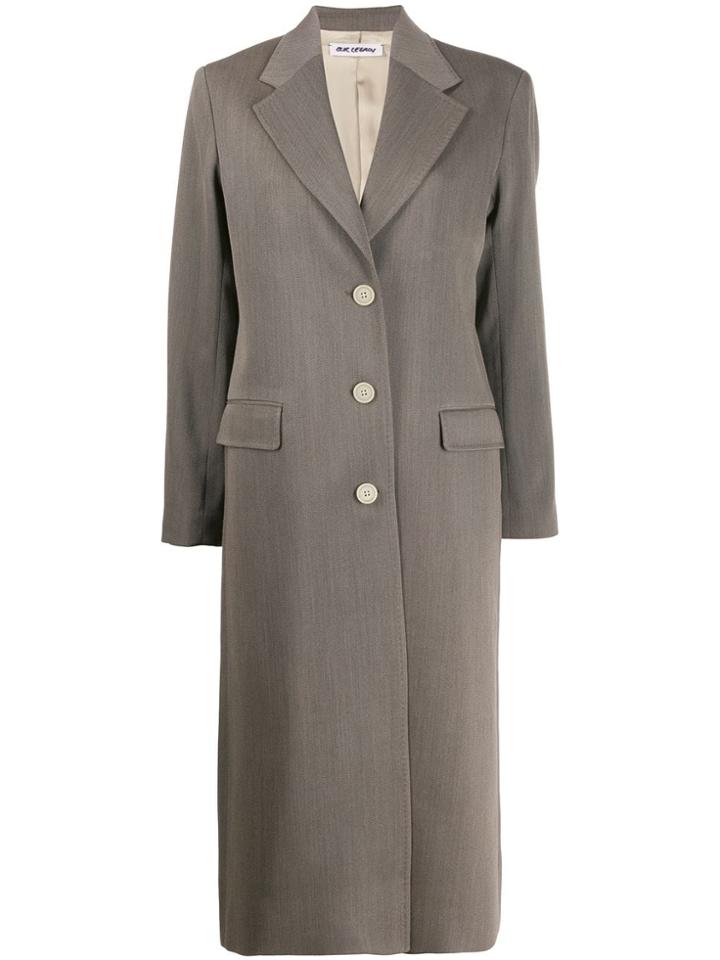 Our Legacy Single Breasted Midi Coat - Brown