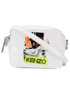 Kenzo - Donna Jordan Crossbody Bag - Women - Cotton/leather/nylon - One Size, White, Cotton/leather/nylon