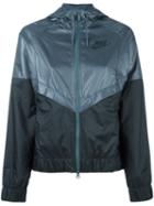Nike Colour Block Windbreaker Jacket, Women's, Size: Medium, Blue, Polyester