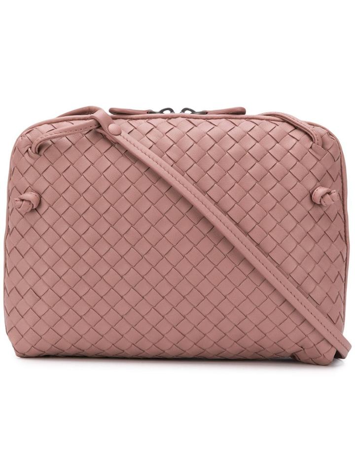 Bottega Veneta Intrecciato Nodini Bag - Pink