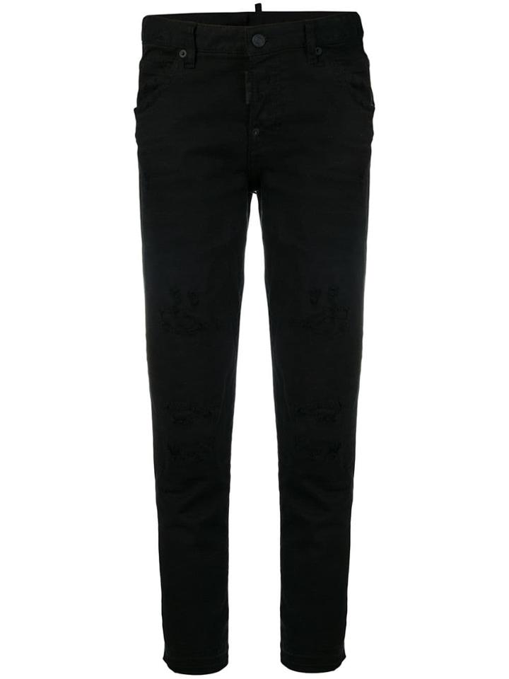 Dsquared2 Hockney Distressed Jeans - Black