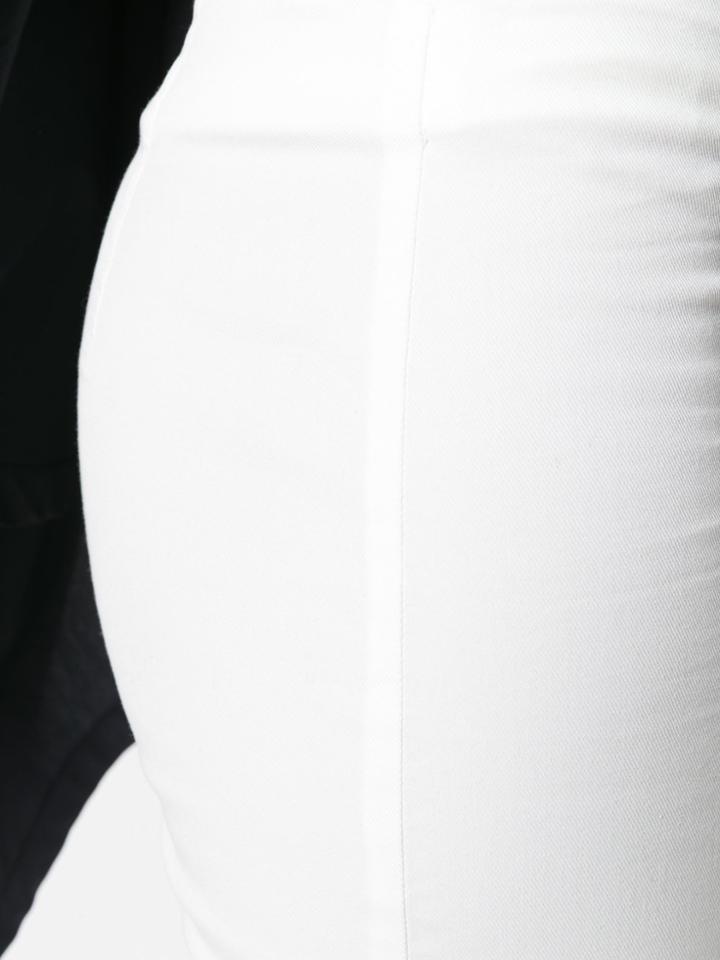 Hache Skinny Trousers - White