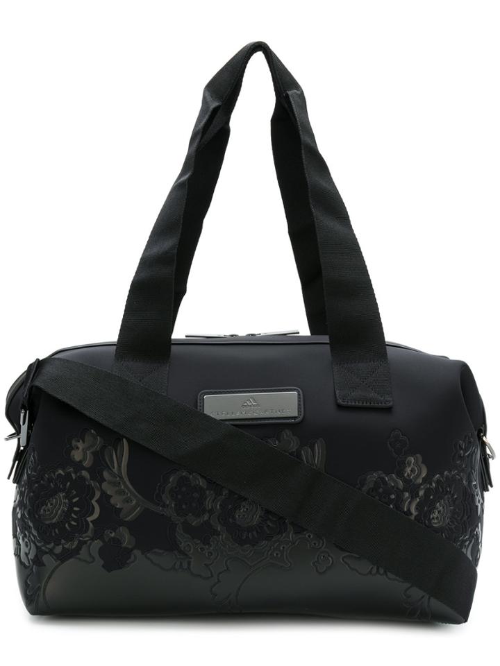 Adidas By Stella Mccartney Layered Flower Luggage Bag - Black