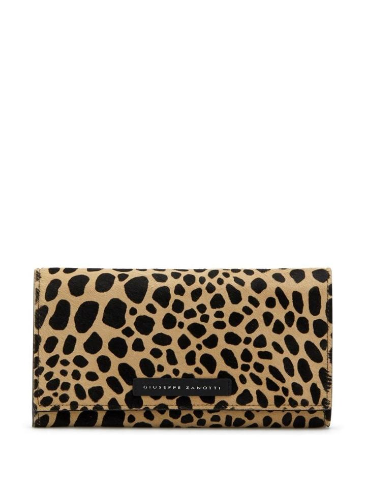 Giuseppe Zanotti Nita Leopard Purse - Neutrals
