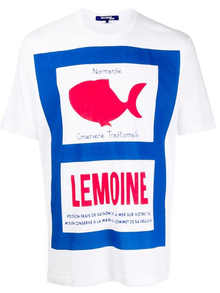 Junya Watanabe Normandie Print T-shirt - White