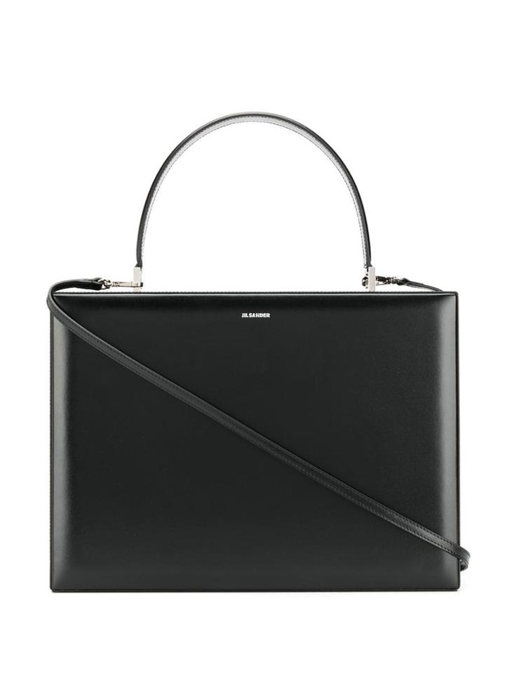 Jil Sander Briefcase Tote Bag - Black
