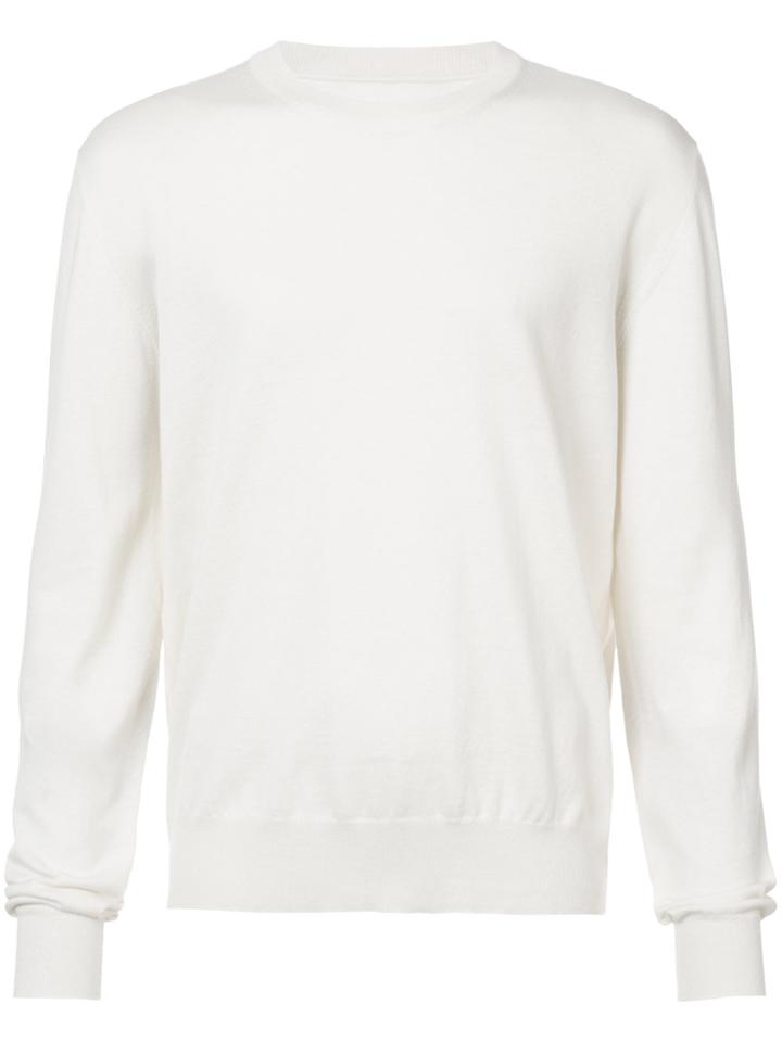 Maison Margiela Slim Fit Jumper - White