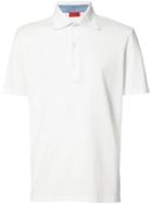 Isaia Classic Polo Shirt, Men's, Size: Xxl, White, Cotton