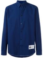 Golden Goose Deluxe Brand Regular Shirt, Men's, Size: Small, Blue, Cotton/nylon