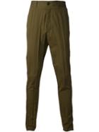 Damir Doma Straight Trousers, Men's, Size: 48, Green, Cotton