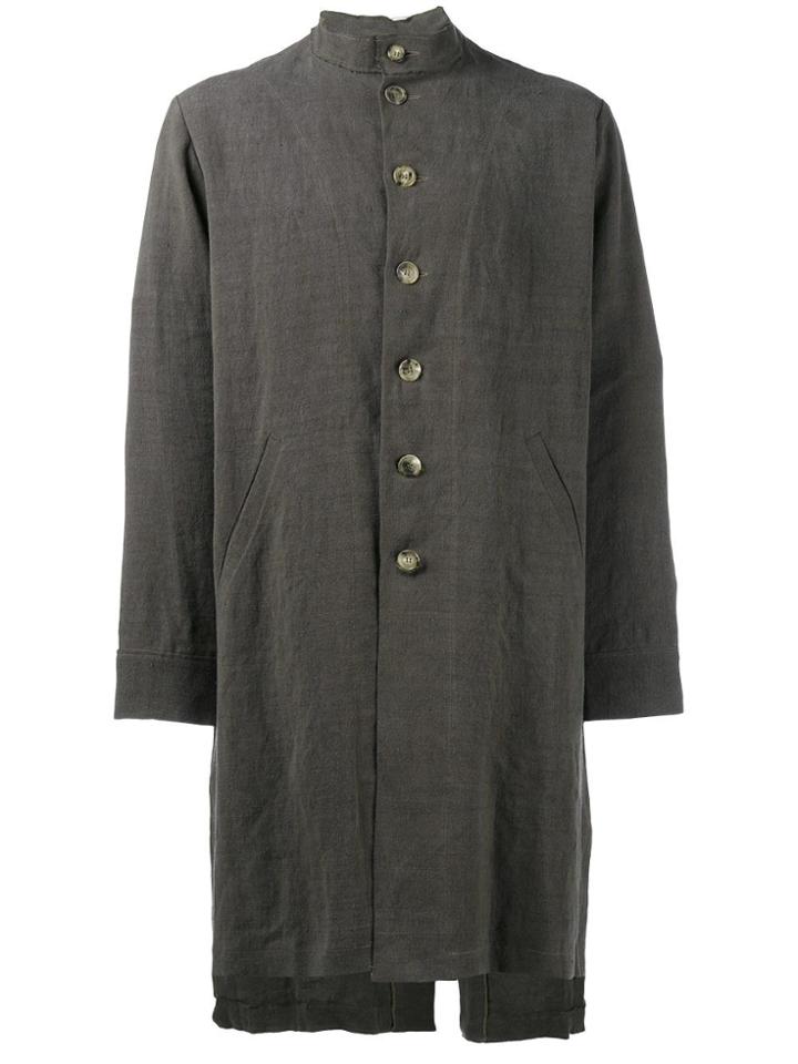 By Walid Buttoned Coat - Brown