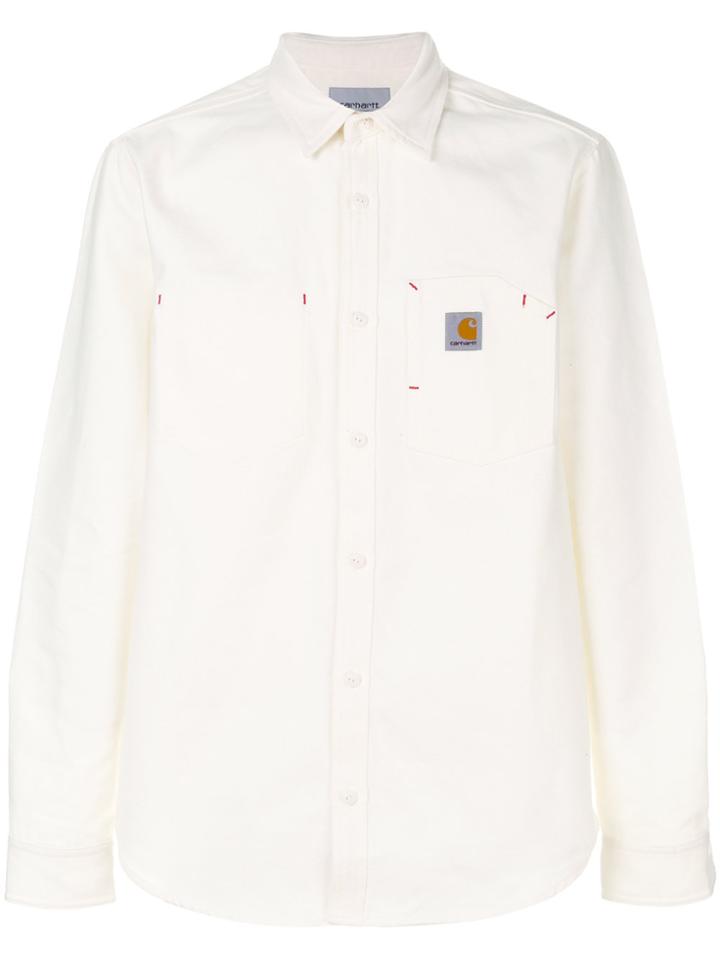 Carhartt Logo Patch Shirt - White