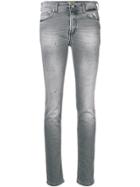 Versace Jeans Faded Skinny Jeans - Grey