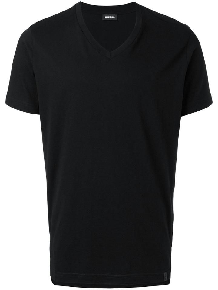 Diesel V-neck T-shirt - Black